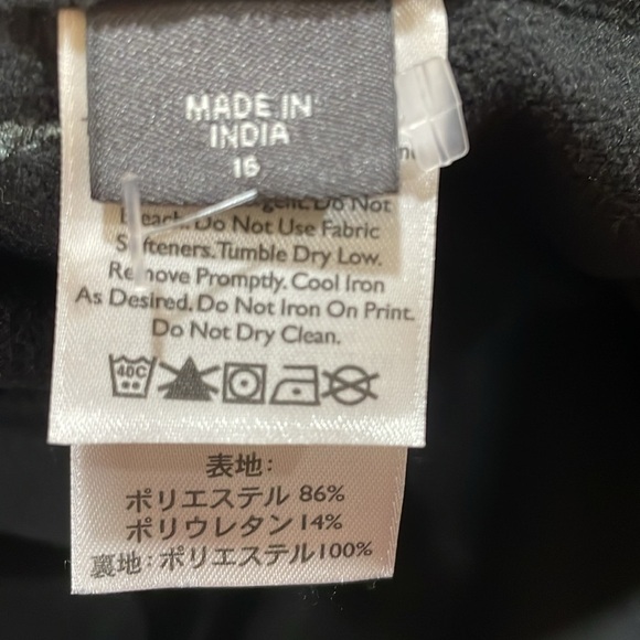 Eddie Bauer Women’s Fleece Lined Outdoor Pants Size 16 Dark Smoke Gray Cargo - Picture 7 of 16